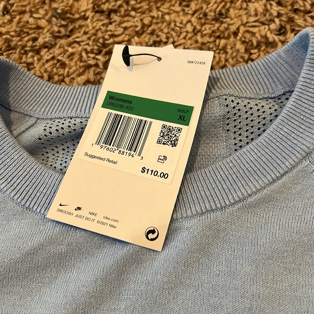 Women’s Nike Tour Golf Sweater - Picture 2 of 12